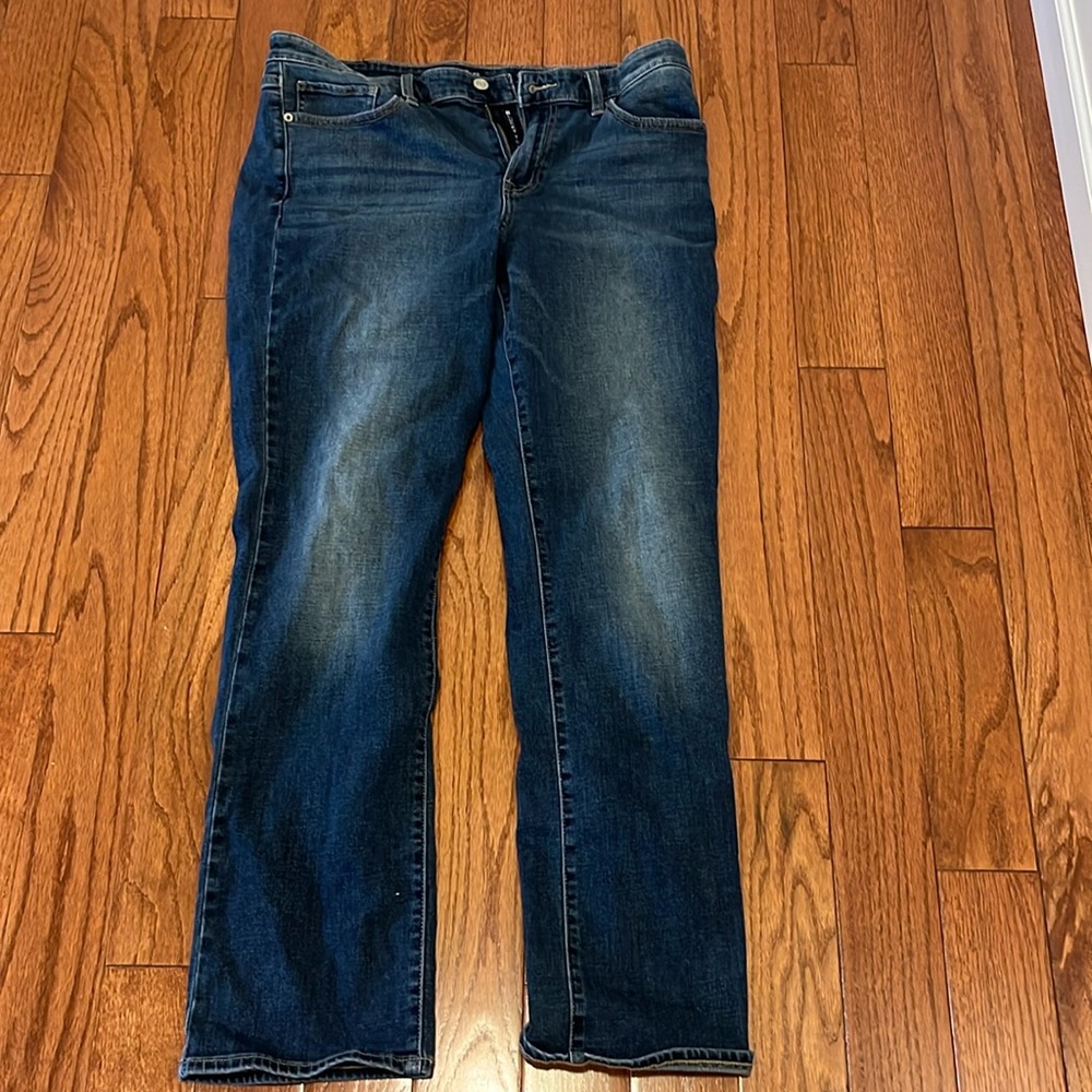 Lucky jeans mid rise straight sz14